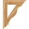 Ekena Millwork Funston Traditional Rough Sawn Bracket, Western Red Cedar, 6"W x 32"D x 40"H BKT06X32X40FST01RWR - alternate 2
